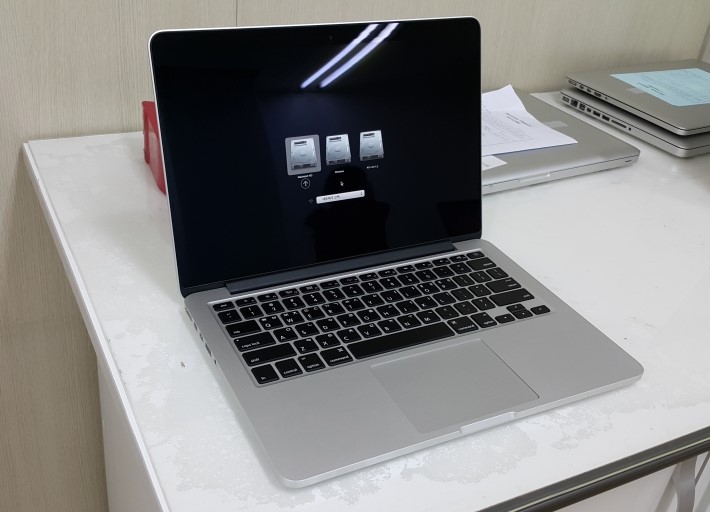 [액정교체 후기]맥북레티나 파손액정교체
